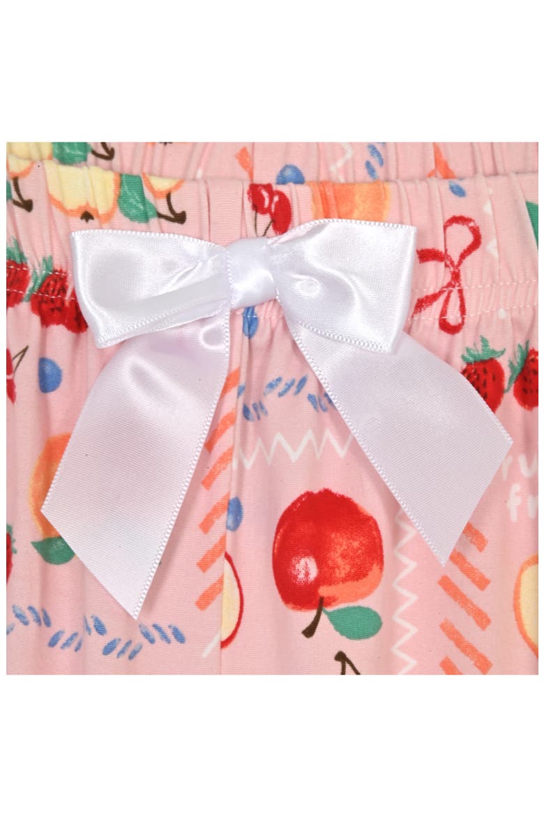 Kids' Two-Piece Short Pajamas & Headband Set, Alternate, color, PINK