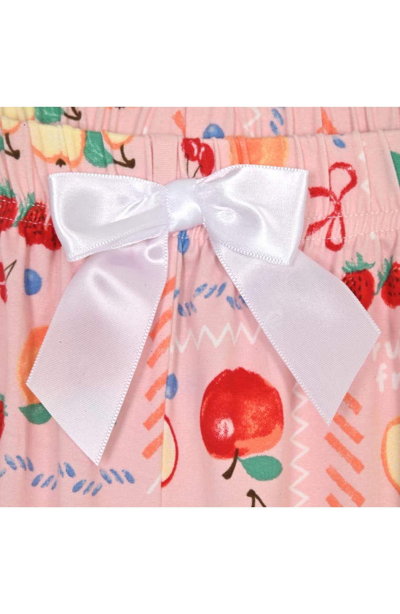 SLEEP ON IT Kids' Two-Piece Short Pajamas & Headband Set, Alternate, color, Pink