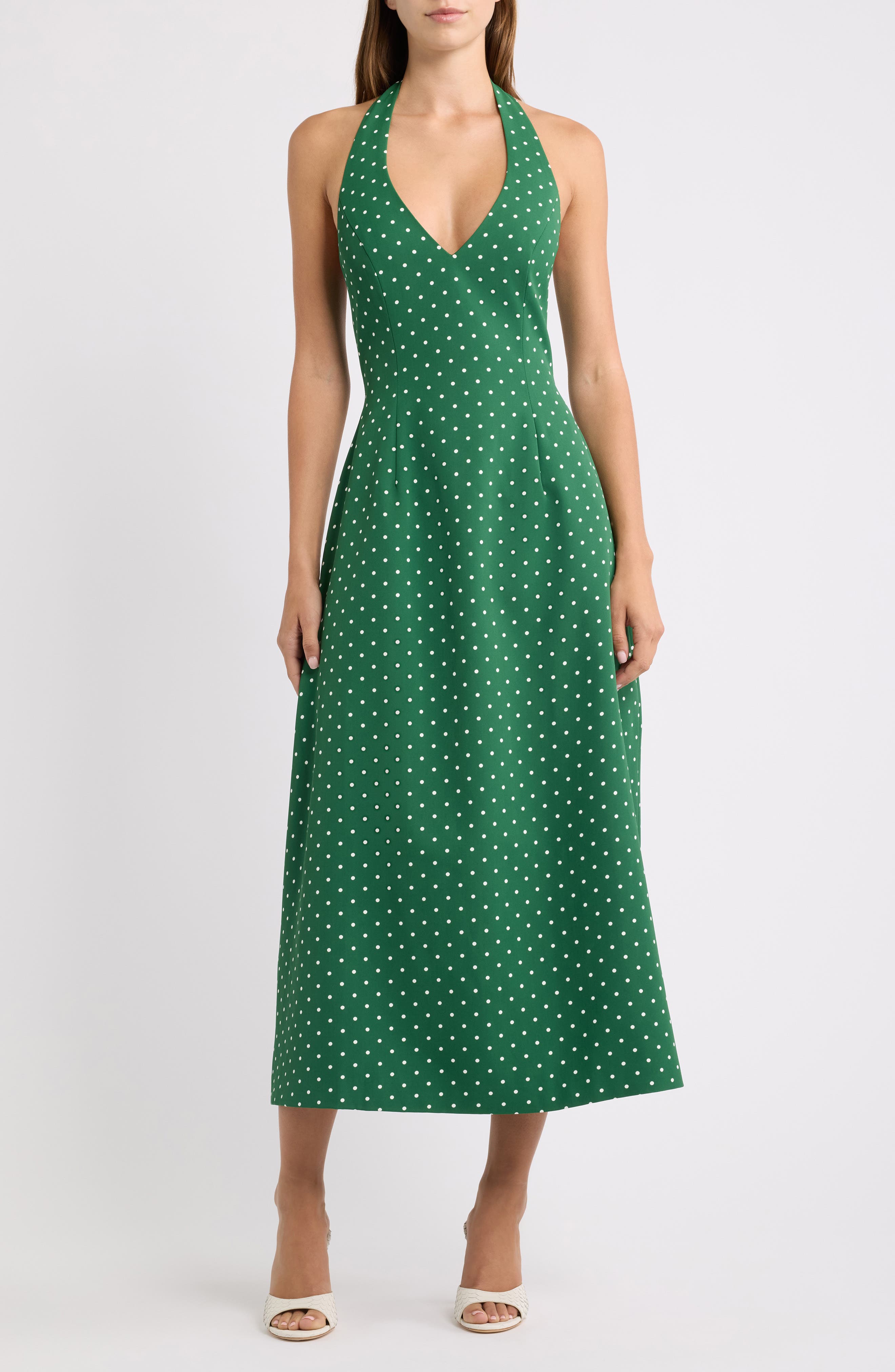 selected GREEN POLKA DOT