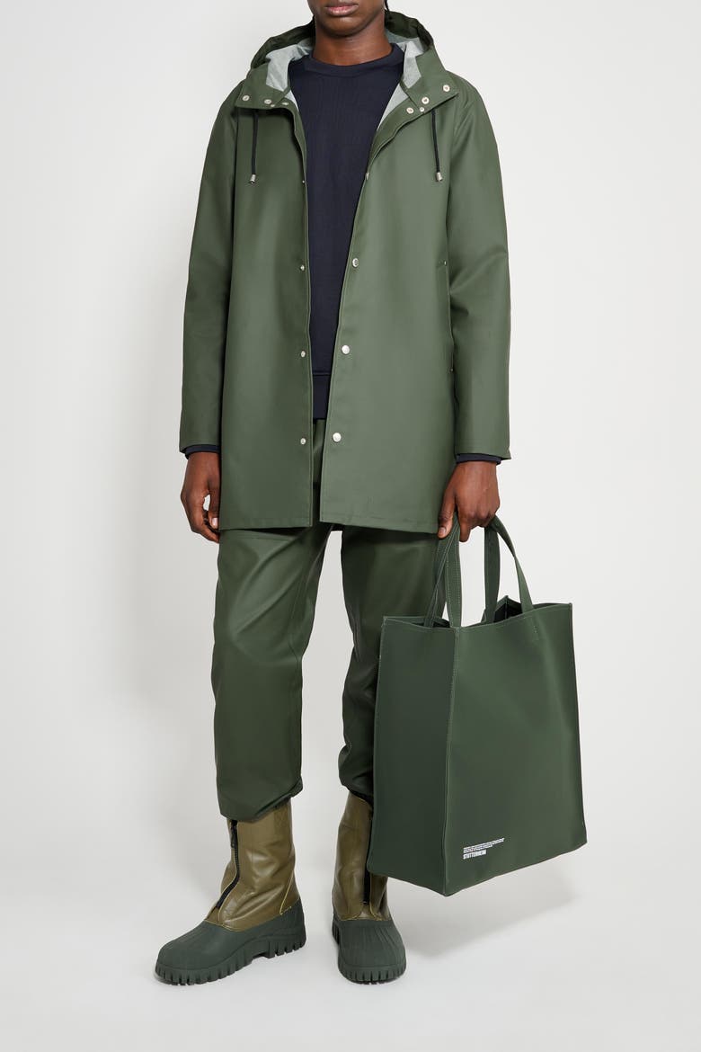 Stockholm Lightweight Raincoat, Alternate, color, Green