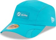 New Era Men's New Era Aqua Miami Dolphins 2025 Sideline  Runner Adjustable Hat