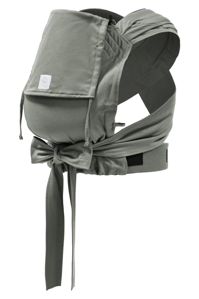 Limas Organic Cotton Baby Carrier, Main, color, GLACIER GREEN