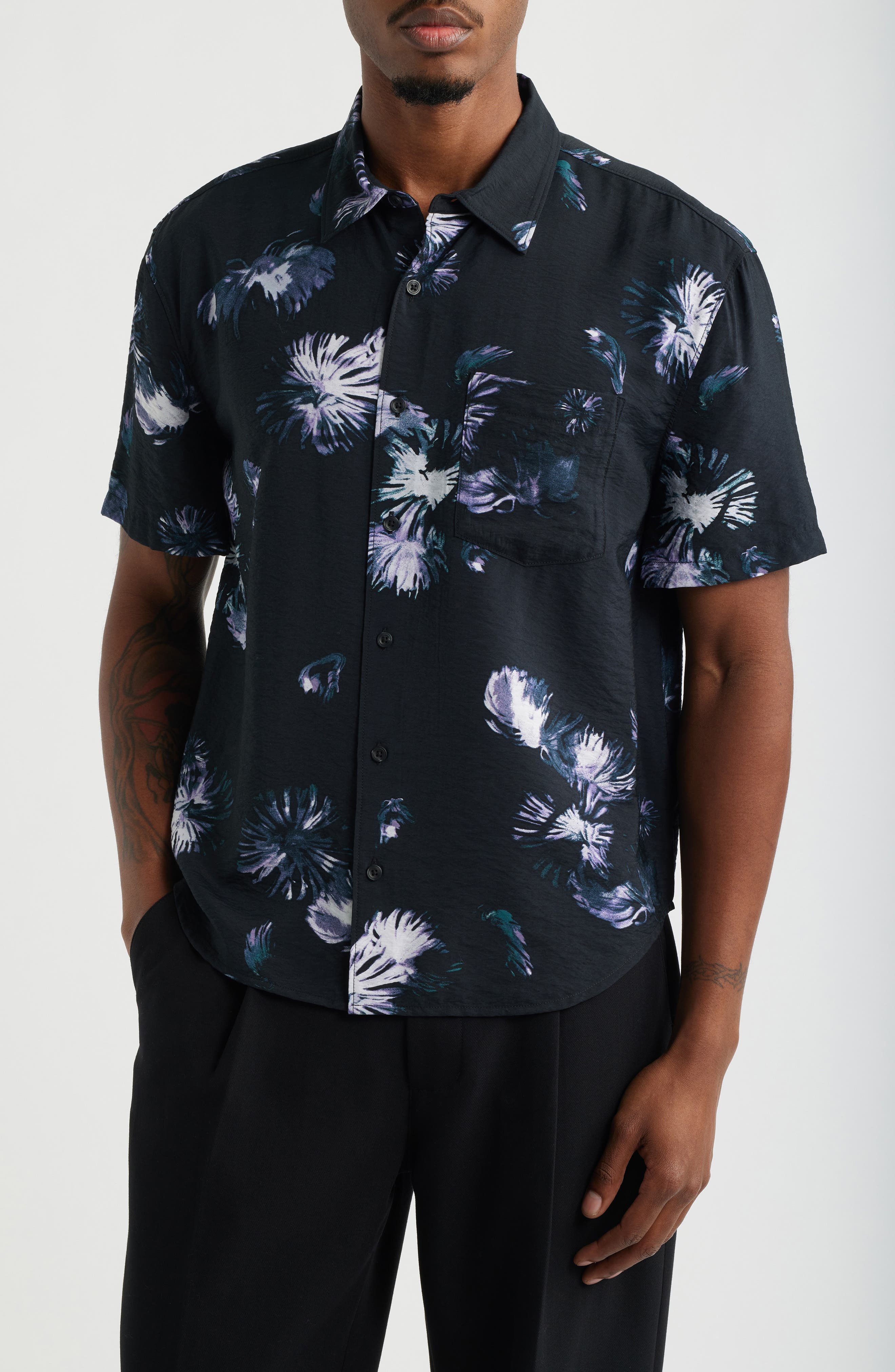 selected BLACK ILLUMINATED BLOOMS