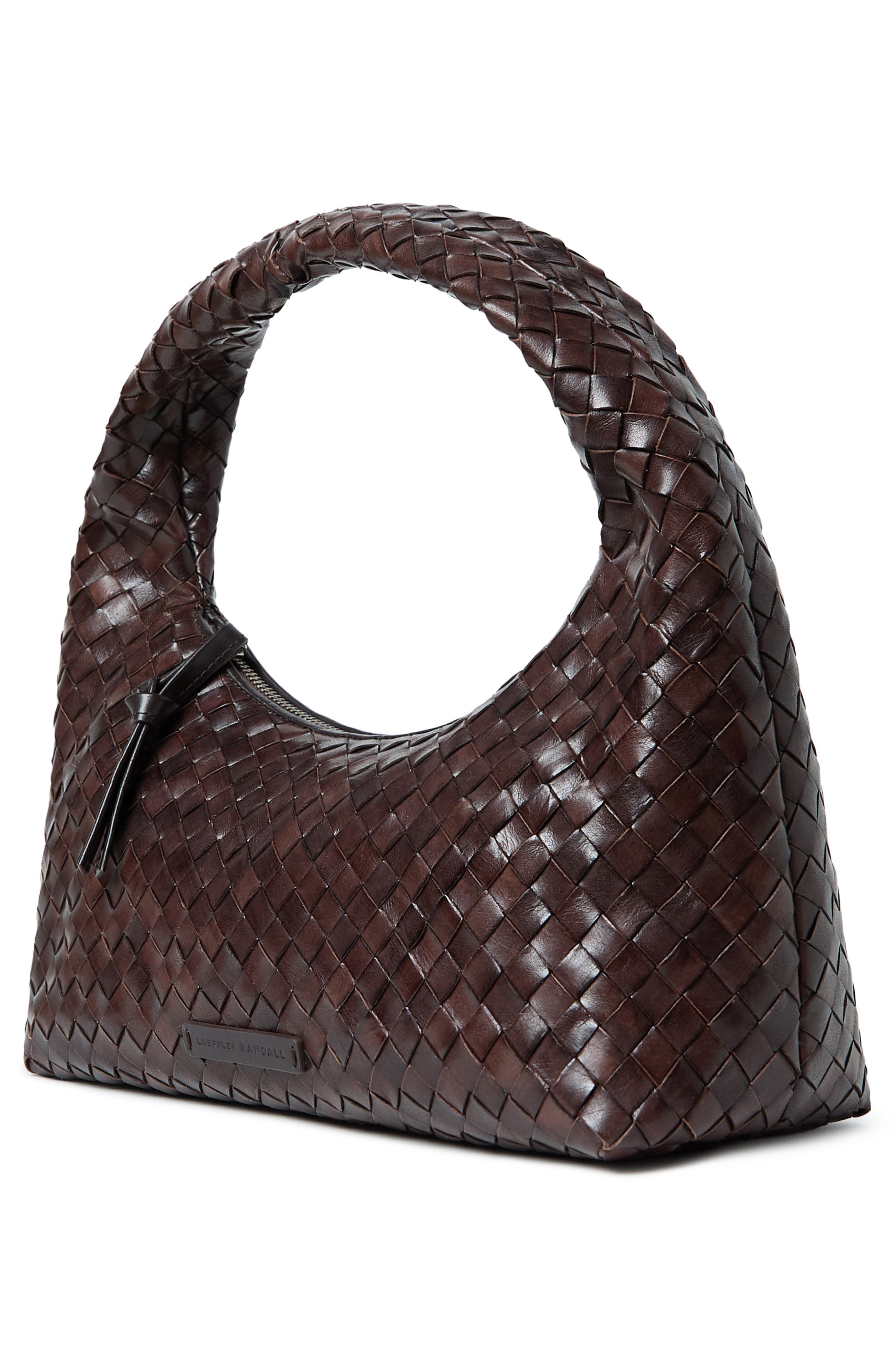 Loeffler Randall Mercer Shoulder Bag, Alternate, color, Chocolate