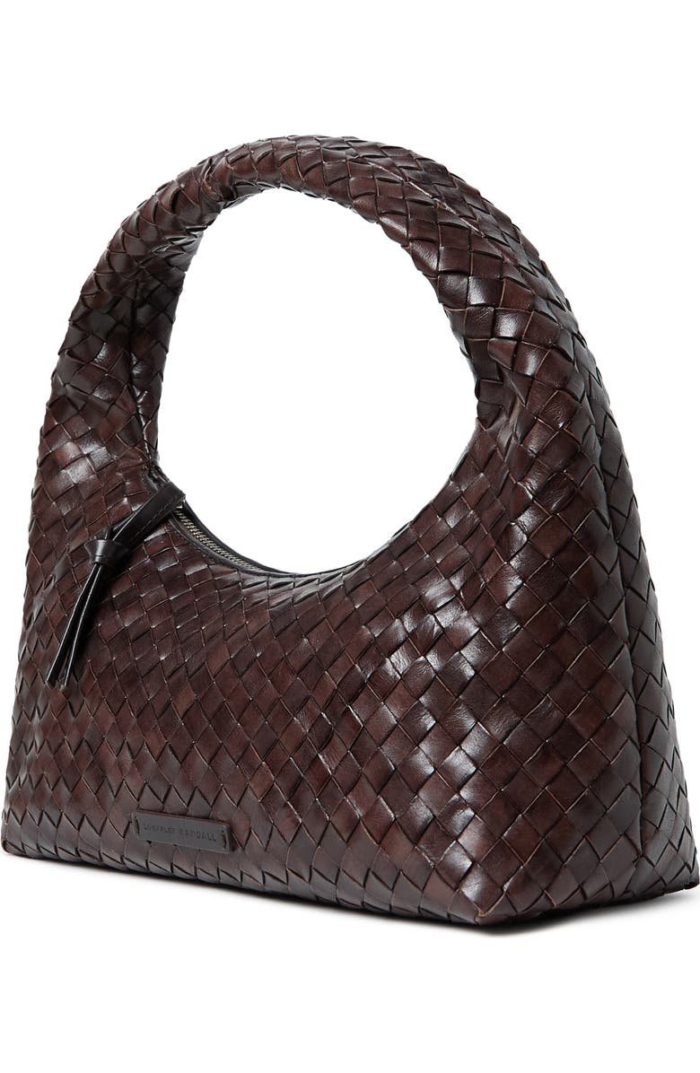 Loeffler Randall Mercer Shoulder Bag, Alternate, color, Chocolate