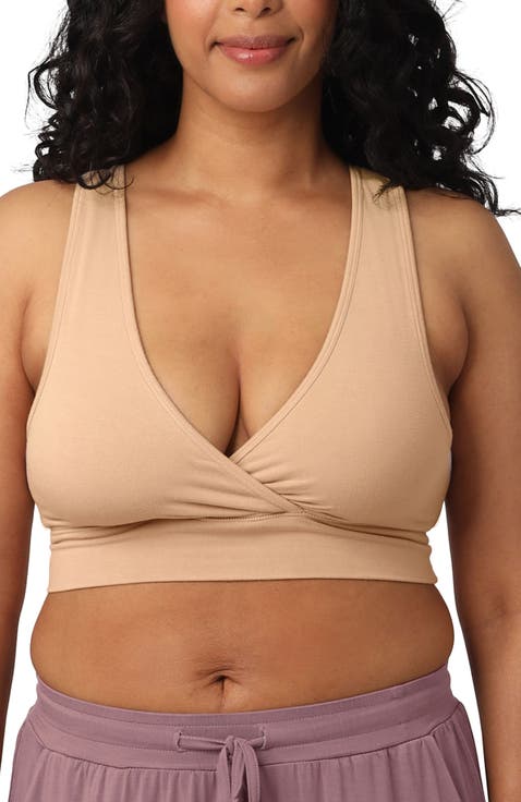 French Terry Racerback Nursing & Sleep Bra - Fits Sizes 30B-46D