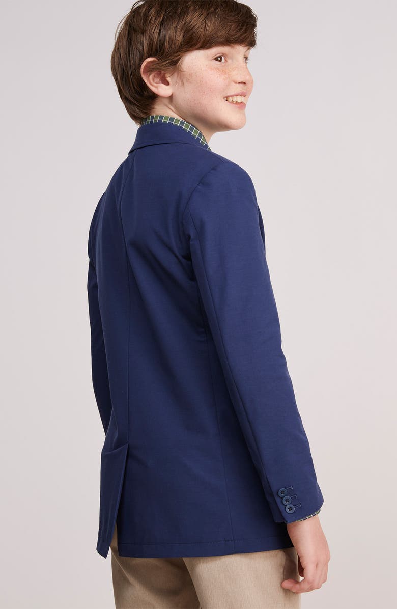 vineyard vines Kids' On-the-Go Blazer, Alternate, color, Blue Blazer