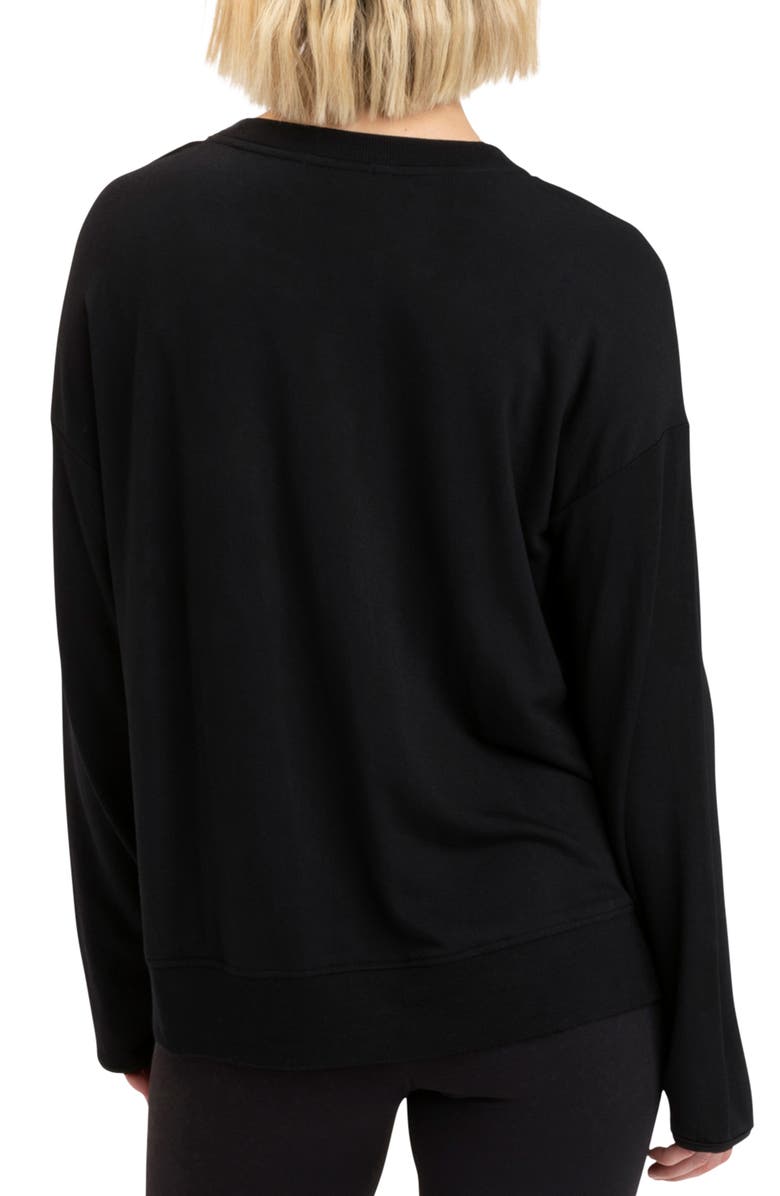 Threads 4 Thought Mallorie Sweatshirt, Alternate, color, Black