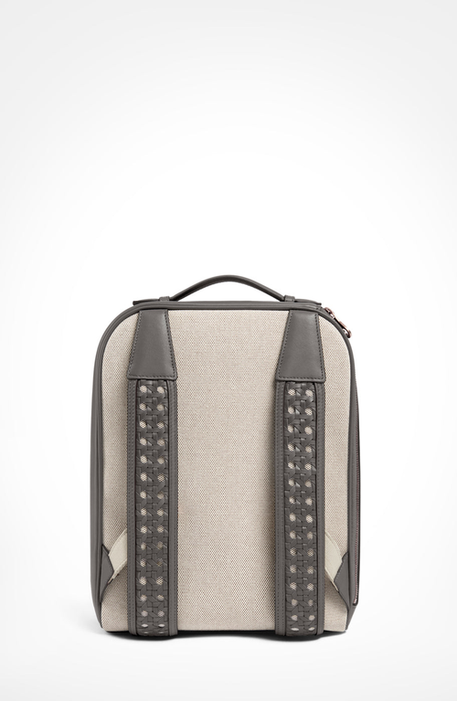 Aviteur Cristallo Mini Backpack In Gray