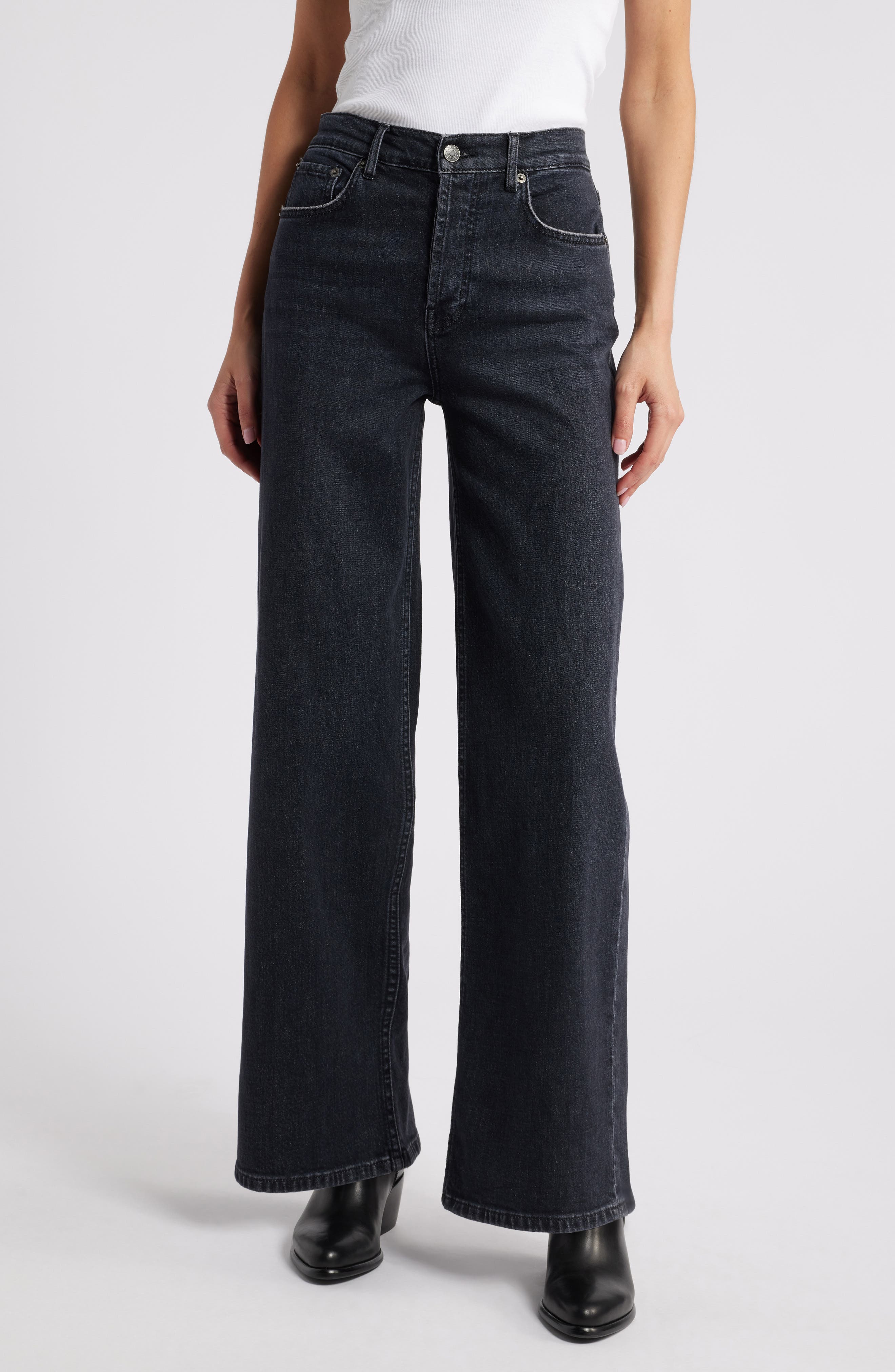 Rails Getty High Waist Wide Leg Jeans