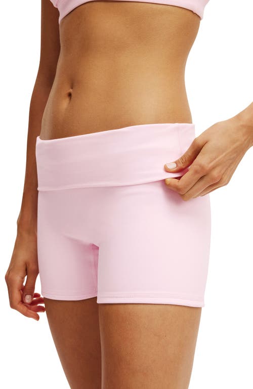 Cotton On Body Active Ultra Soft Roll Over Shortie Short In Pink