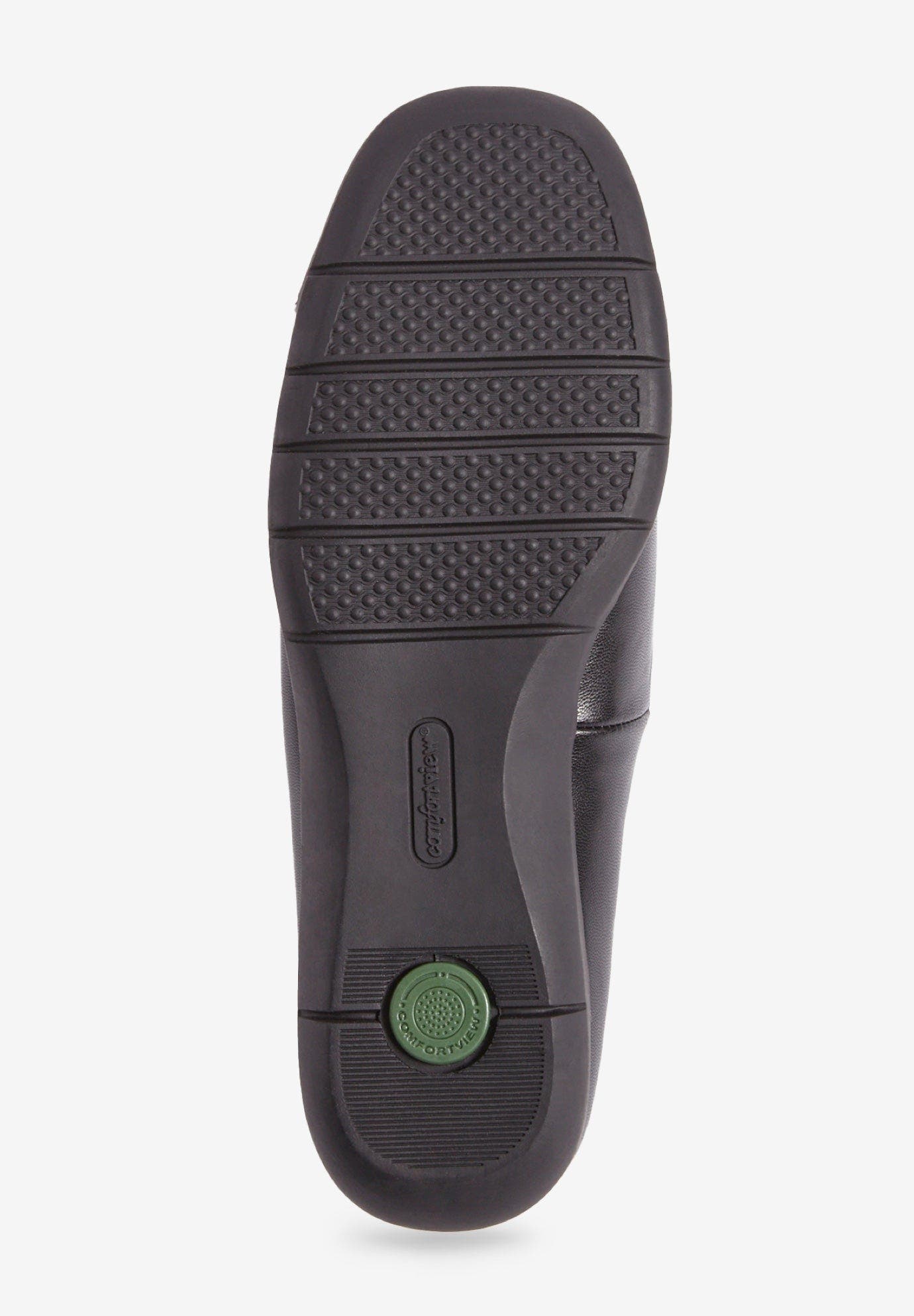 Comfortview The Fay Slip On Flat, Alternate, color, Black