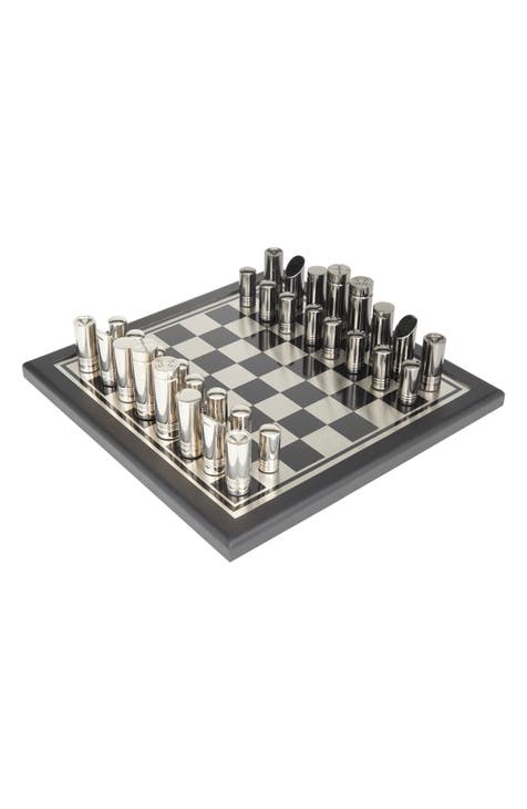 Aluminum Chess Set