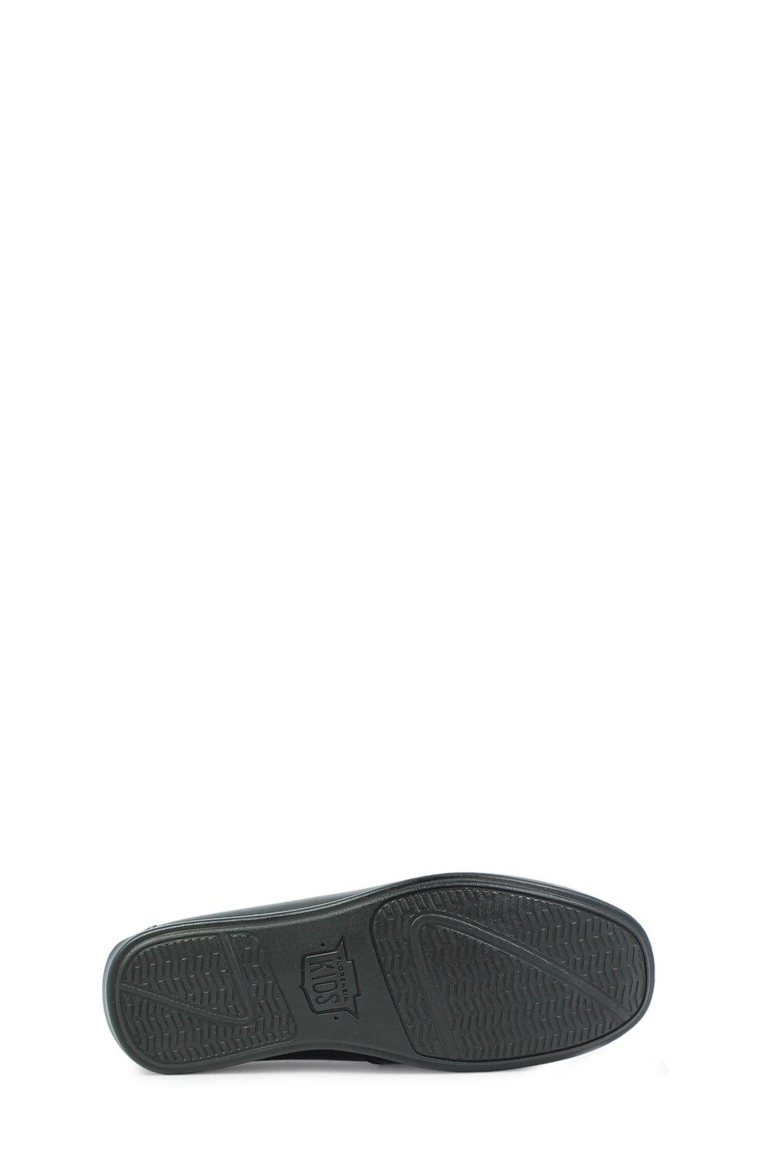 Kids' Jasper Jr Venetian Loafer, Alternate, color, BLACK LEATHER