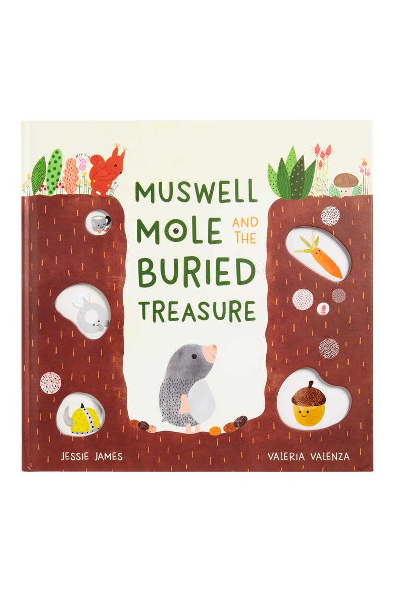 'Muswell Mole and the Buried Treasure' Book, Main, color, MULTI