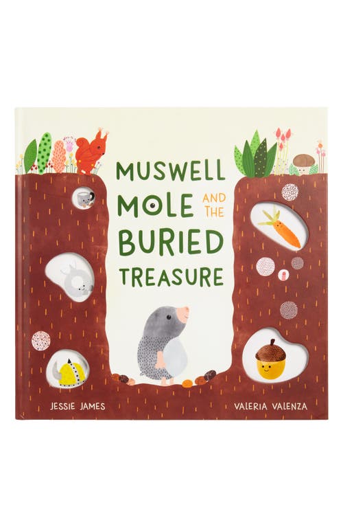 Jellycat 'Muswell Mole and the Buried Treasure' Book in Multi  product