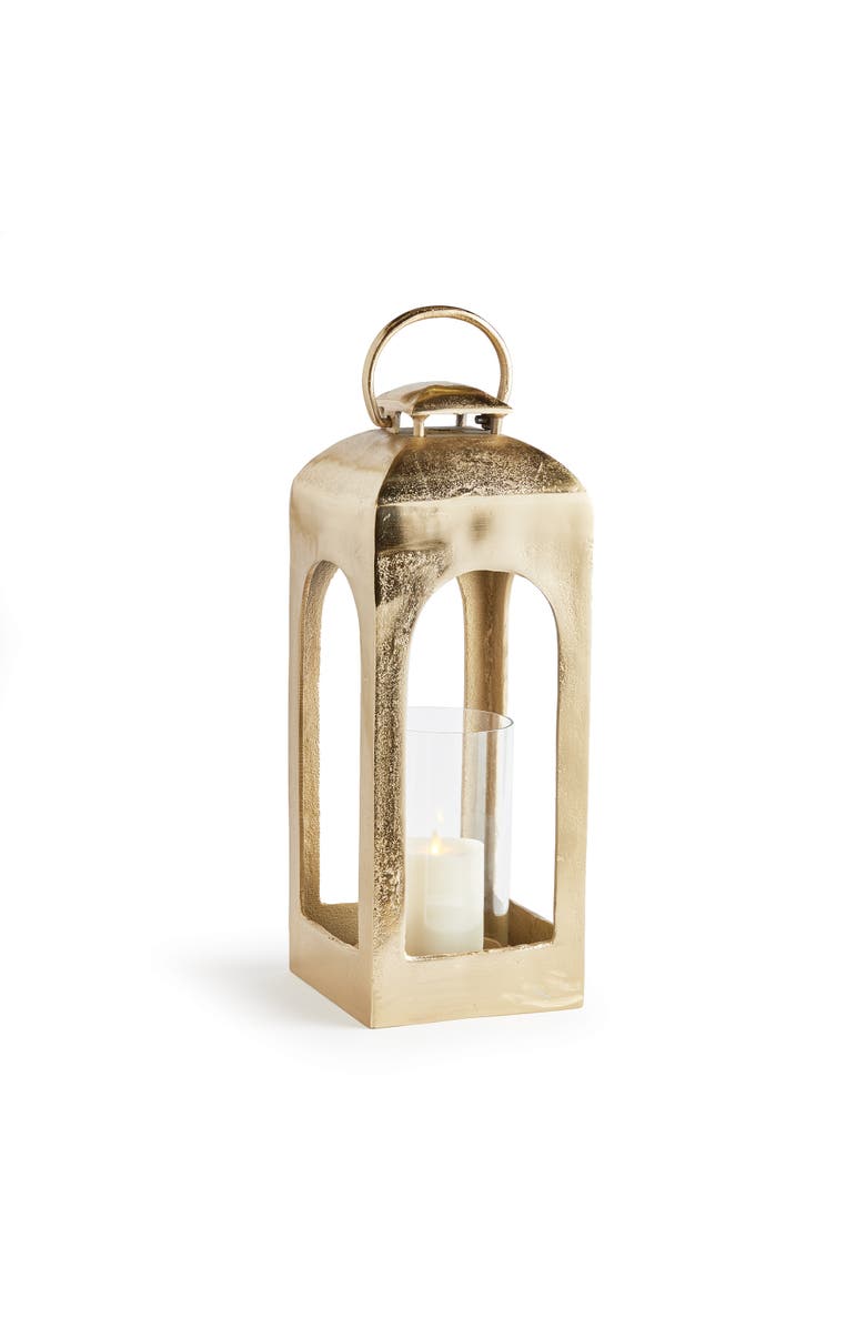 Napa Home & Garden Isabella Lantern, Main, color, Gold