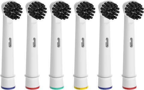 Charcoal Infused Bristles Electric Toothbrush Replacement Brush Heads