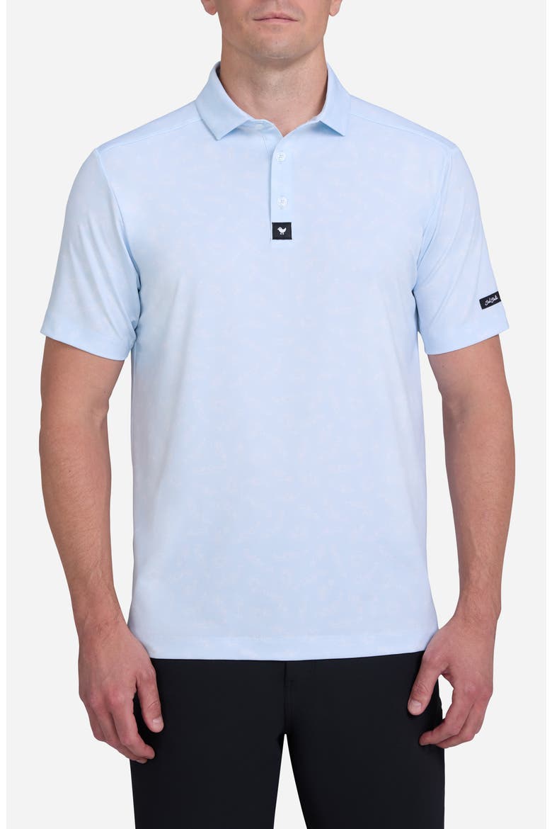 Shrimpin' Ain't Easy Performance Golf Polo, Main, color, SHRIMPIN AINT EASY