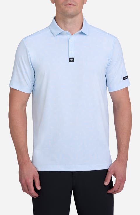 Shrimpin' Ain't Easy Performance Golf Polo