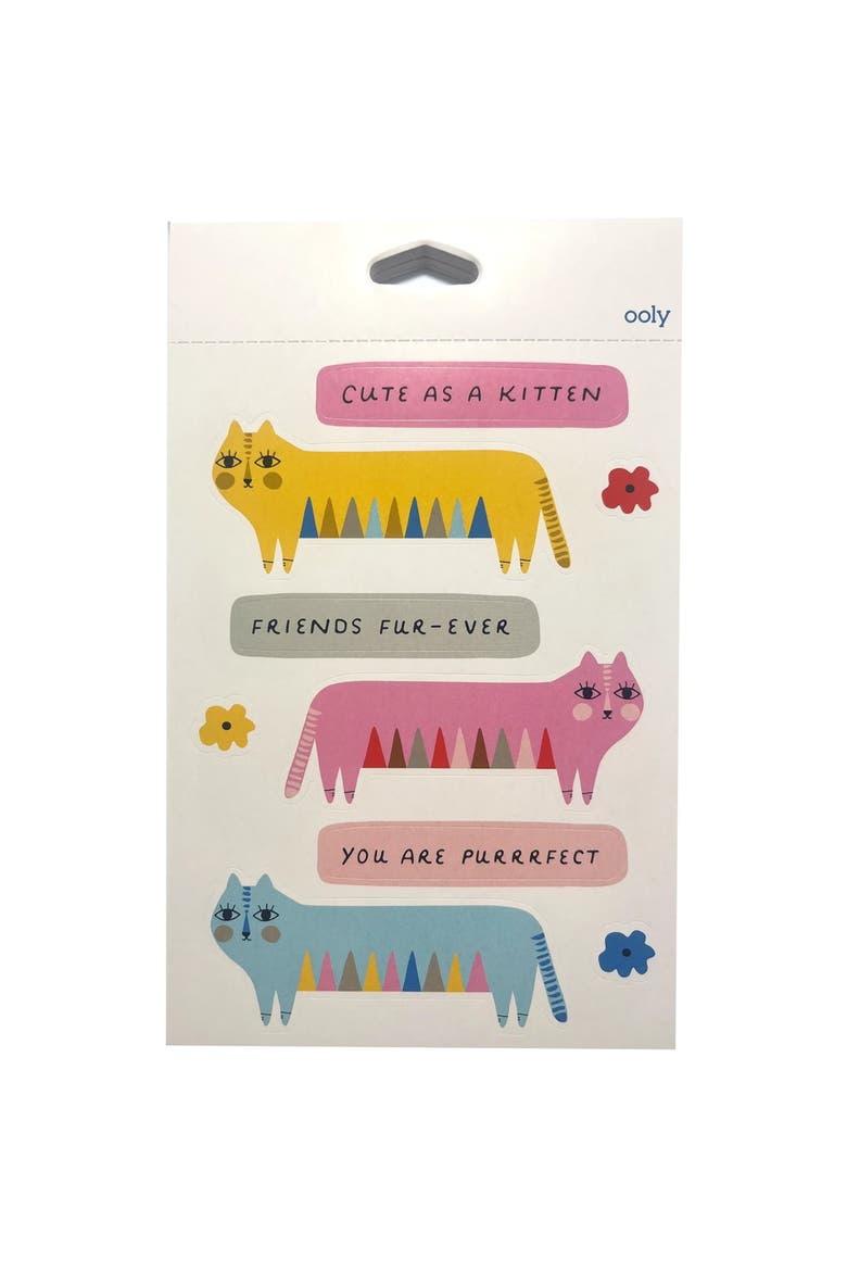 A Whole Lotta Stickers! Dress Up Cats, Stickiville x Suzy Ultman, Alternate, color, Multicolored