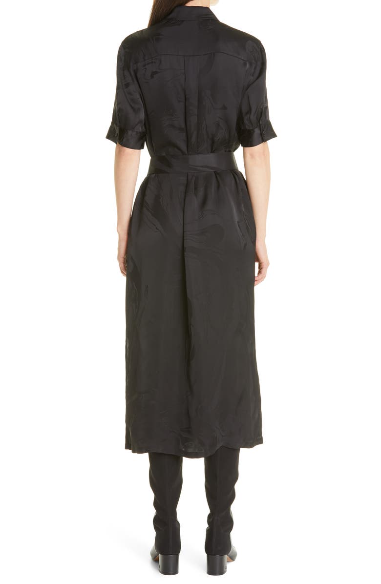Lafayette 148 New York Doha Midi Shirtdress, Alternate, color, 
