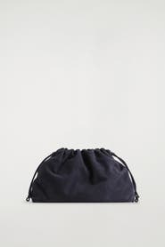 COS Cavatelli Clutch Bag - Suede