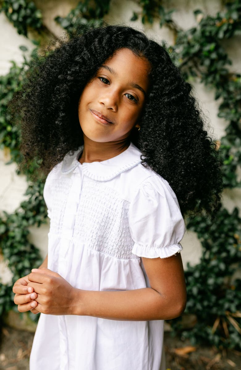 Little Paper Kids Evelyn Dress, Alternate, color, White