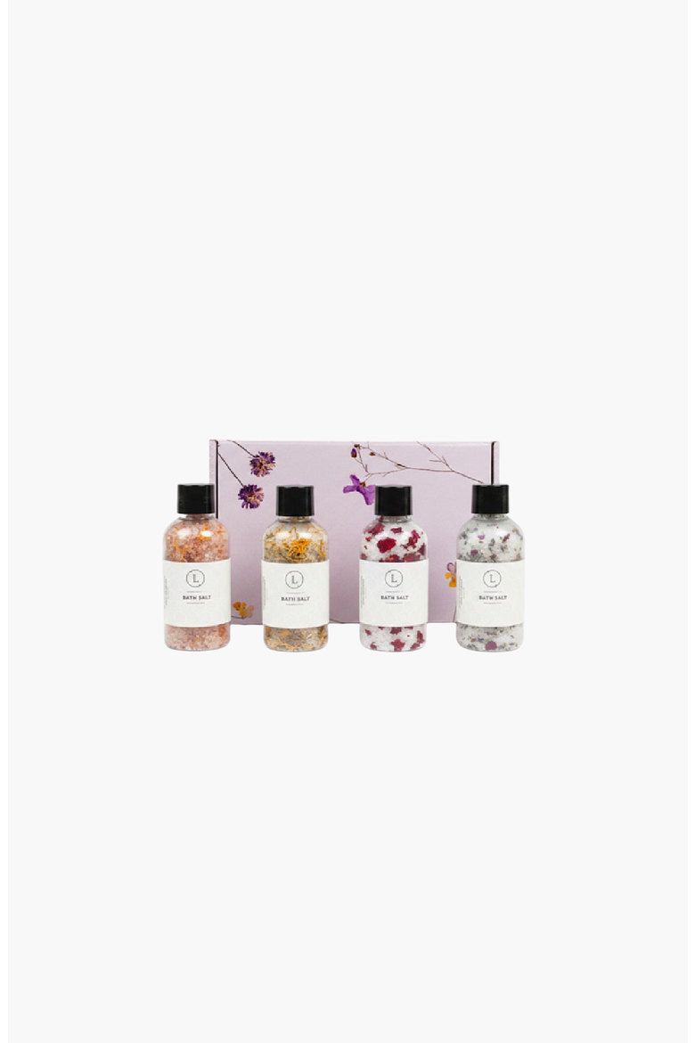 Luxurious Natural Bath Salts Discovery Set, Main, color, None