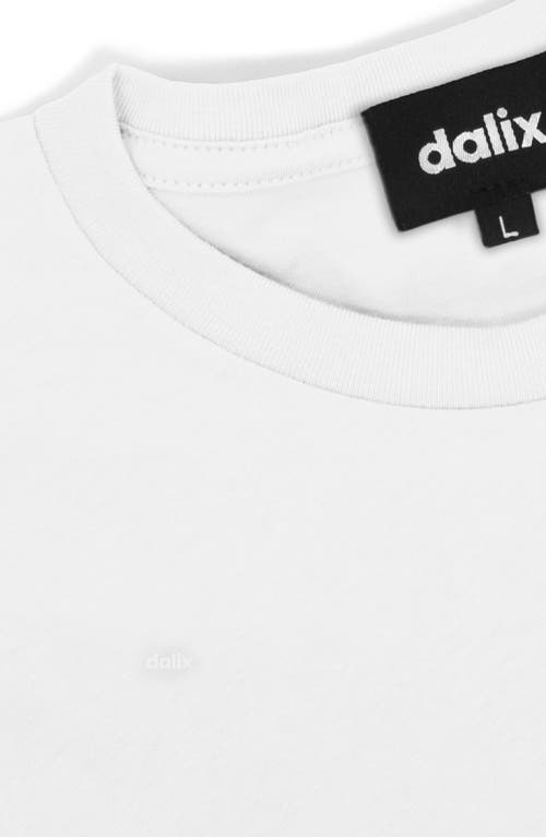 Dalix Womens Lil Smile Muscle Tank In White