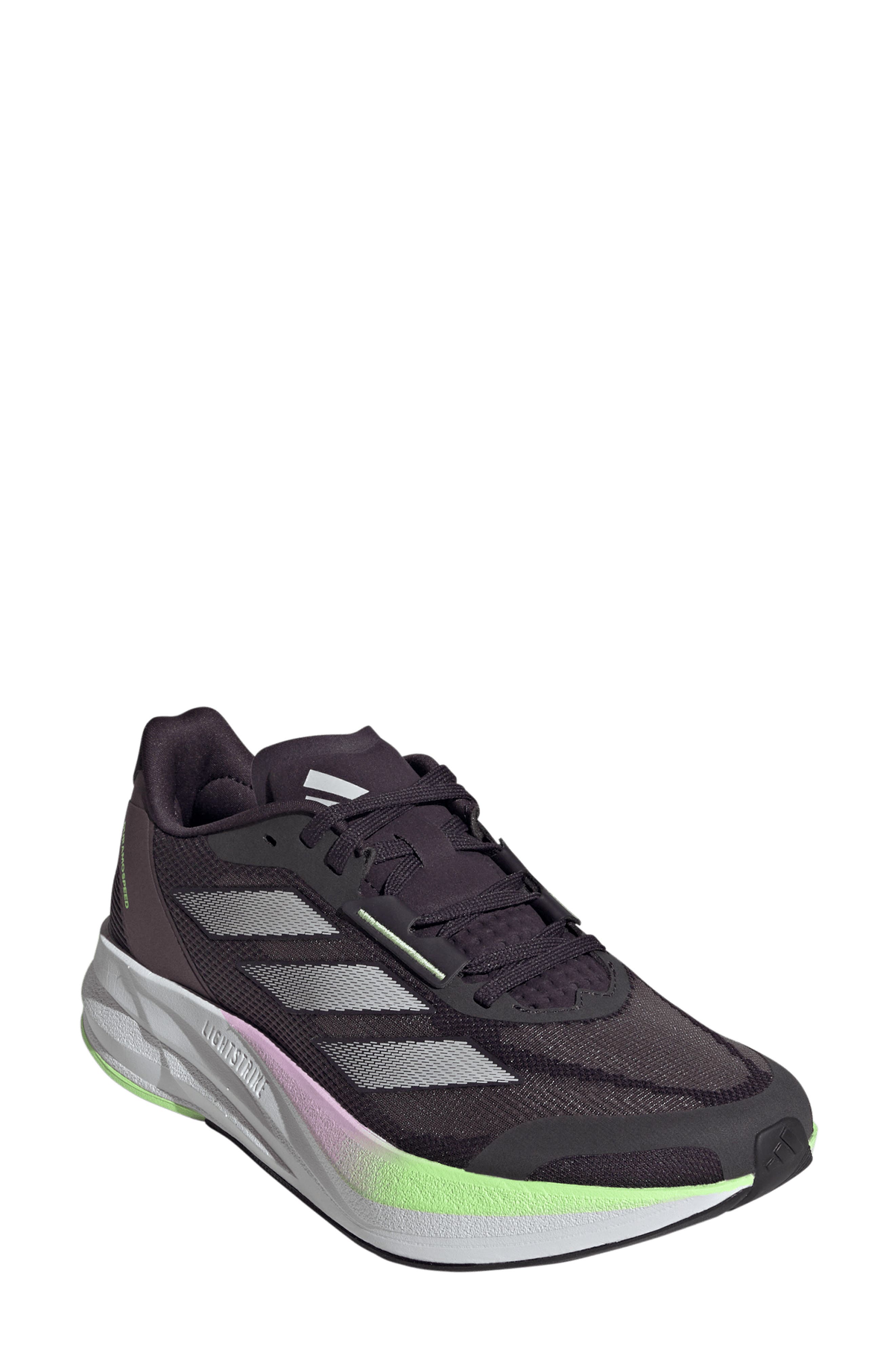 adidas Duramo Speed Running Sneaker, Main, color, Aurora/ Zero Met./Black