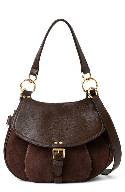 Dash Convertible Leather Crossbody Bag