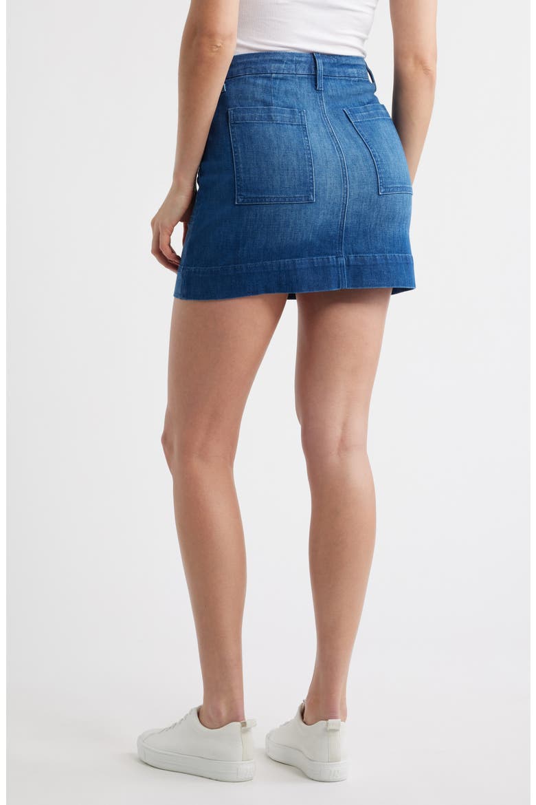 Jameson Denim Utility Skirt, Alternate, color, WASHED BLUE