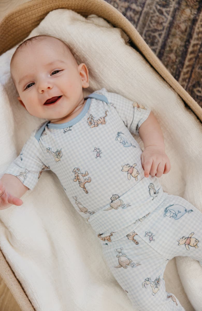 Copper Pearl Winnie the Pooh & Friends Print Bodysuit, Alternate, color, Winne The Pooh