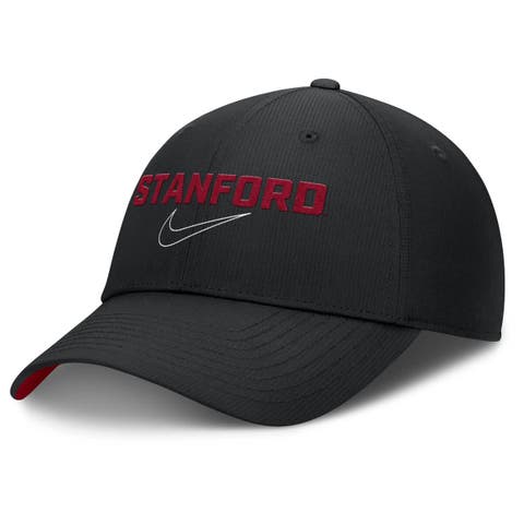 Men's Nike Black Stanford Cardinal Club Prep Performance Adjustable Hat