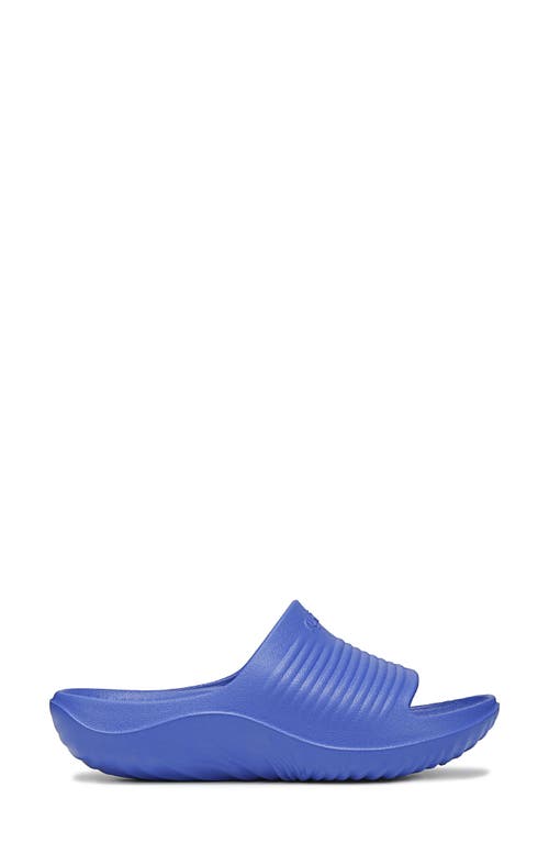 Ryka Women's Echo-recovery Slide Recovery Sandals In Dazzling Blue