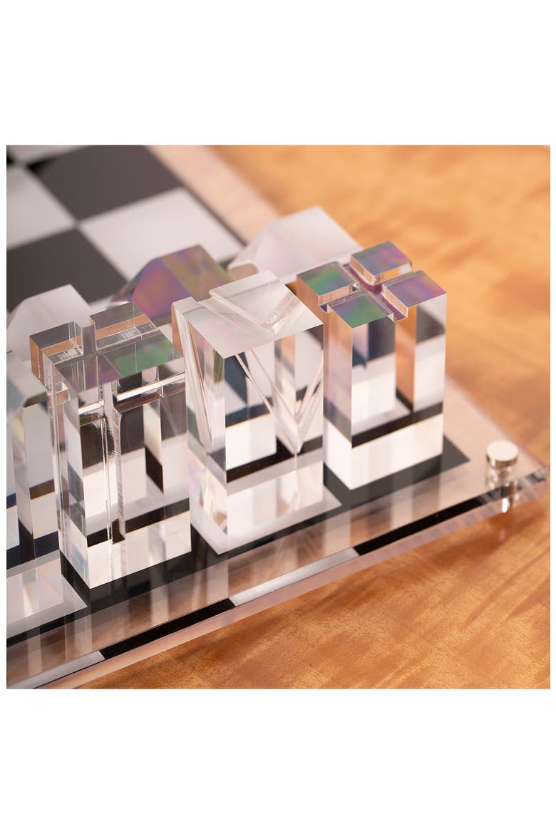 Acrylic Chess Set, Alternate, color, MULTI COLOR
