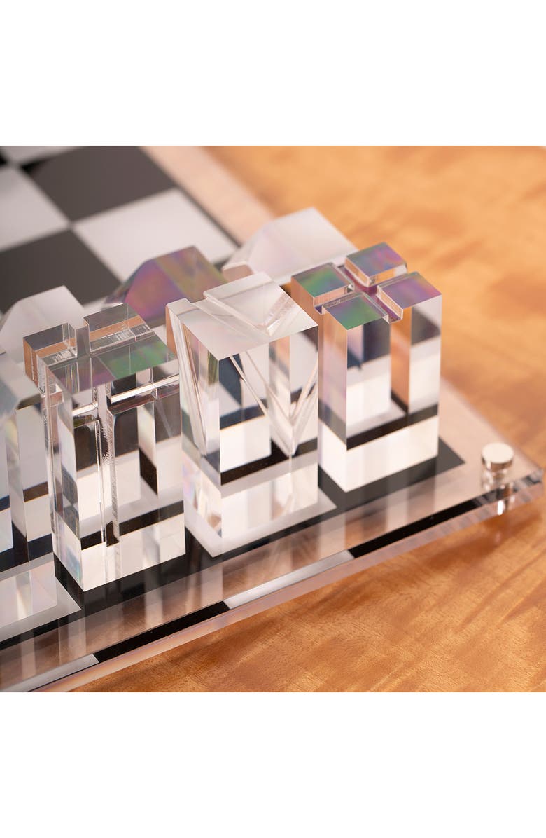 Bey-Berk Acrylic Chess Set, Alternate, color, Multi Color