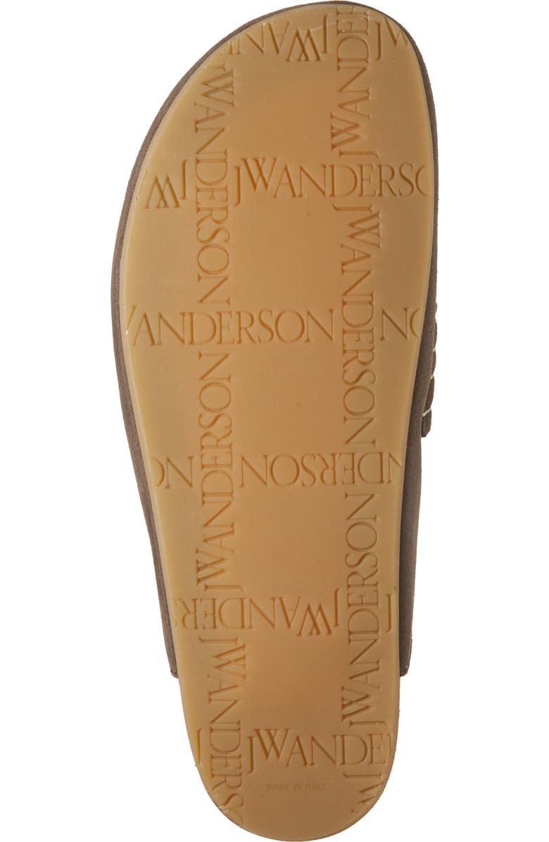 JW Anderson Stitch Penny Loafer Mule, Alternate, color, Deep Walnut 631