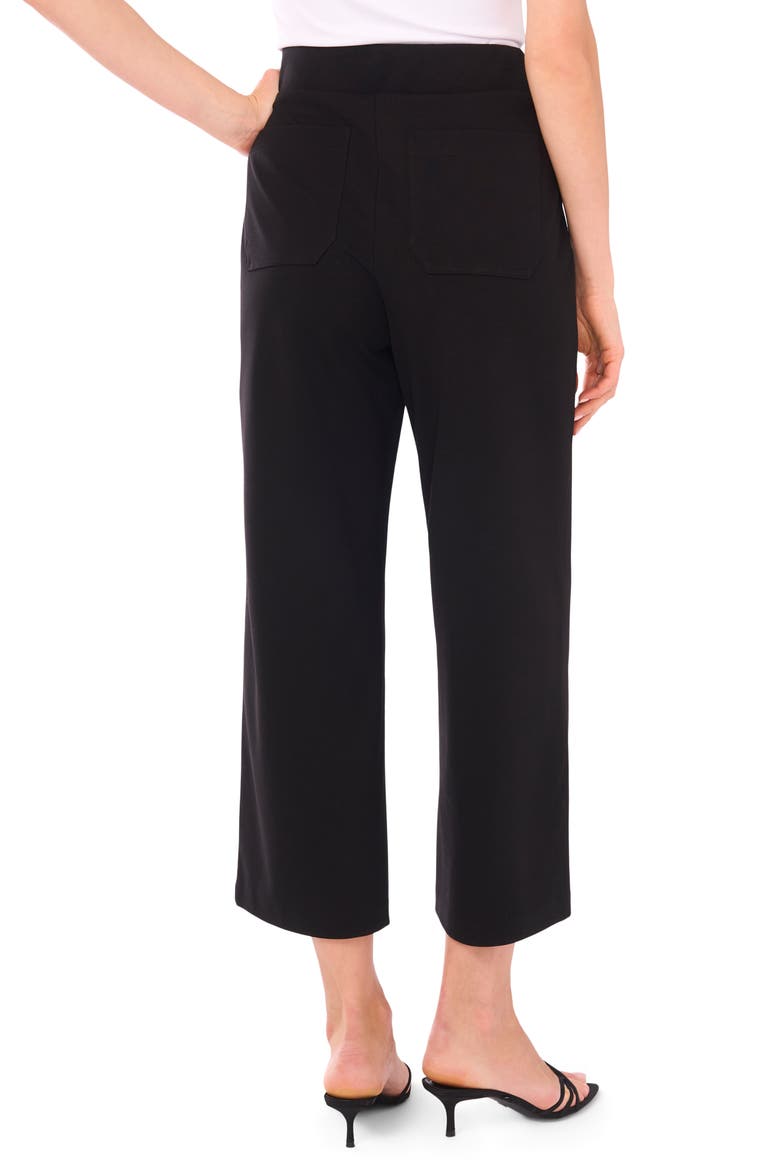 Patch Pocket Pull-On Pants, Alternate, color, RICH BLACK