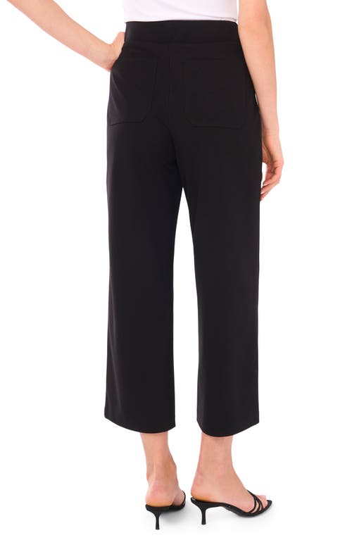 Vince Camuto Patch Pocket Pull-on Pants In Black