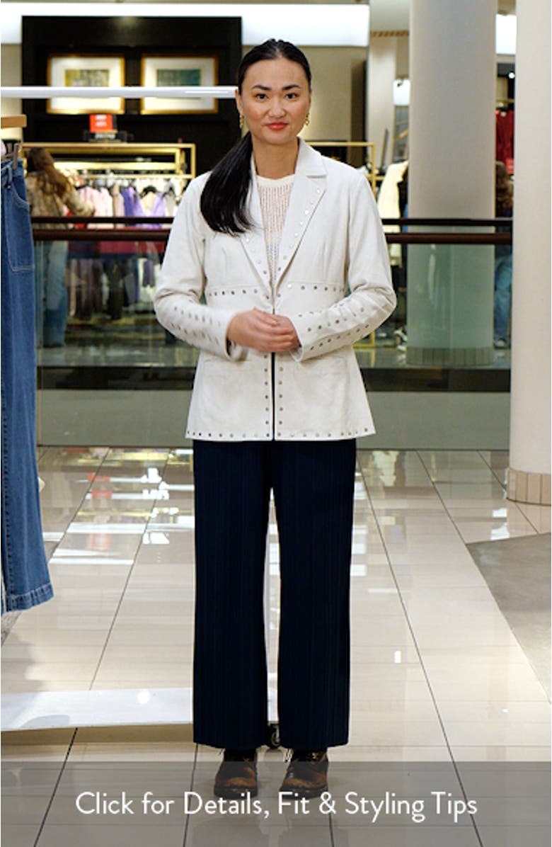 Statement Stud Detail Blazer, sales video thumbnail