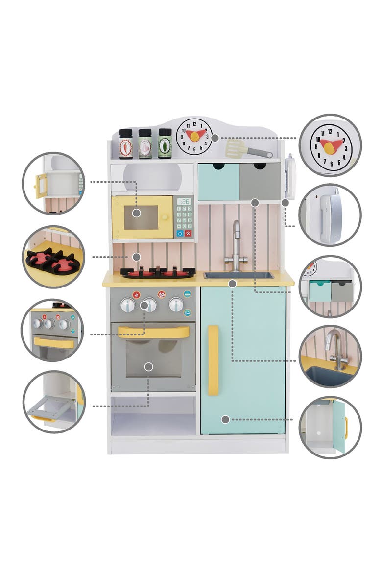Little Chef Florence Kitchen Playset, Alternate, color, WHITE/ GREEN/ YELLOW