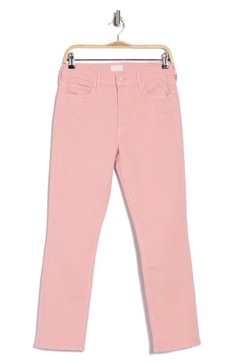 The Dazzler High Waist Ankle Slim Straight Leg Jeans (Fairest of Them All)