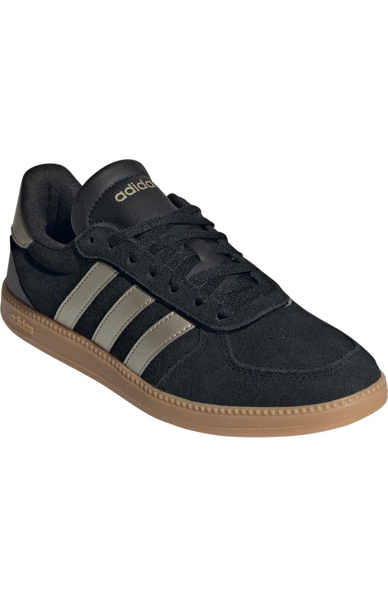 adidas Breaknet Sleek Sneaker, Main, color, Black/ Cyber Metallic/ Gum