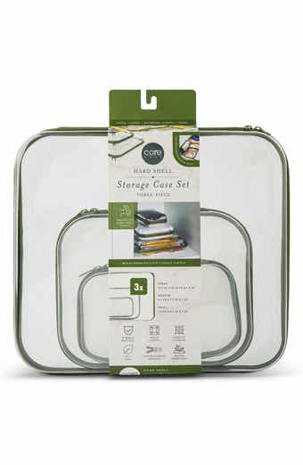 3-Piece Hard Shell Storage Case Set