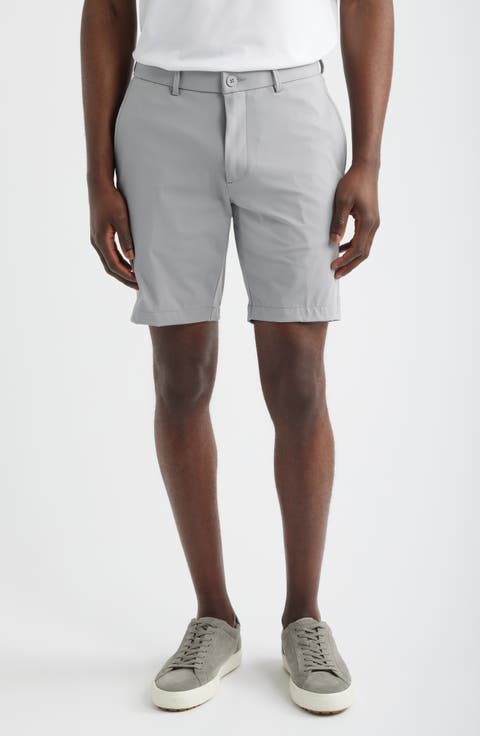 Sono Flat Front Stretch Chino Shorts