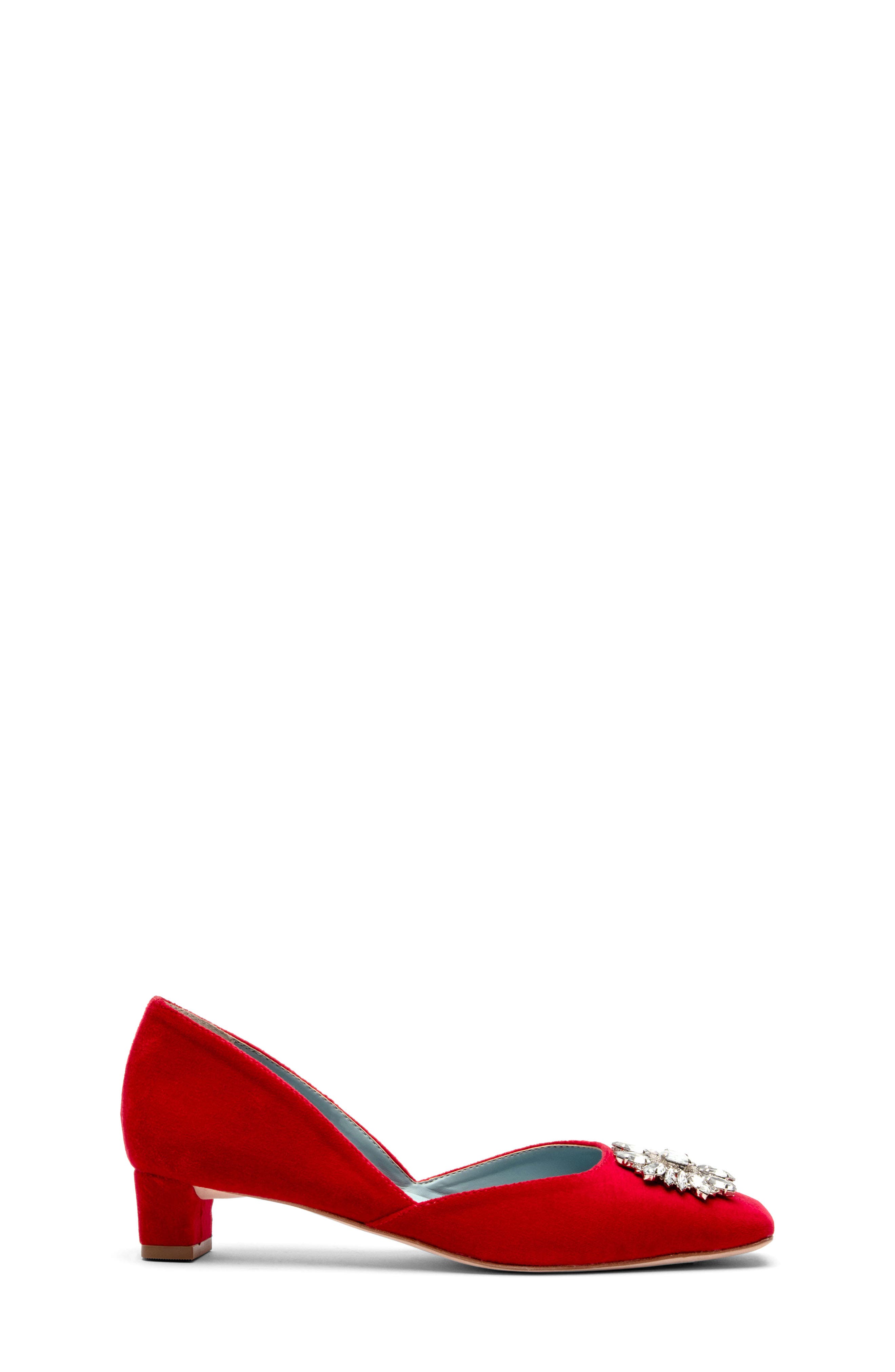 McCall d'Orsay Pump, Alternate, color, RED