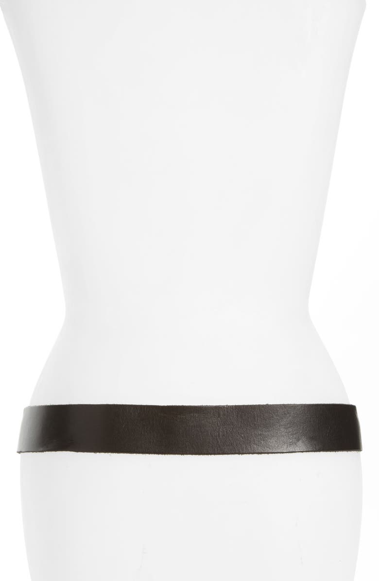 Treasure & Bond Washed Leather Belt, Alternate, color,