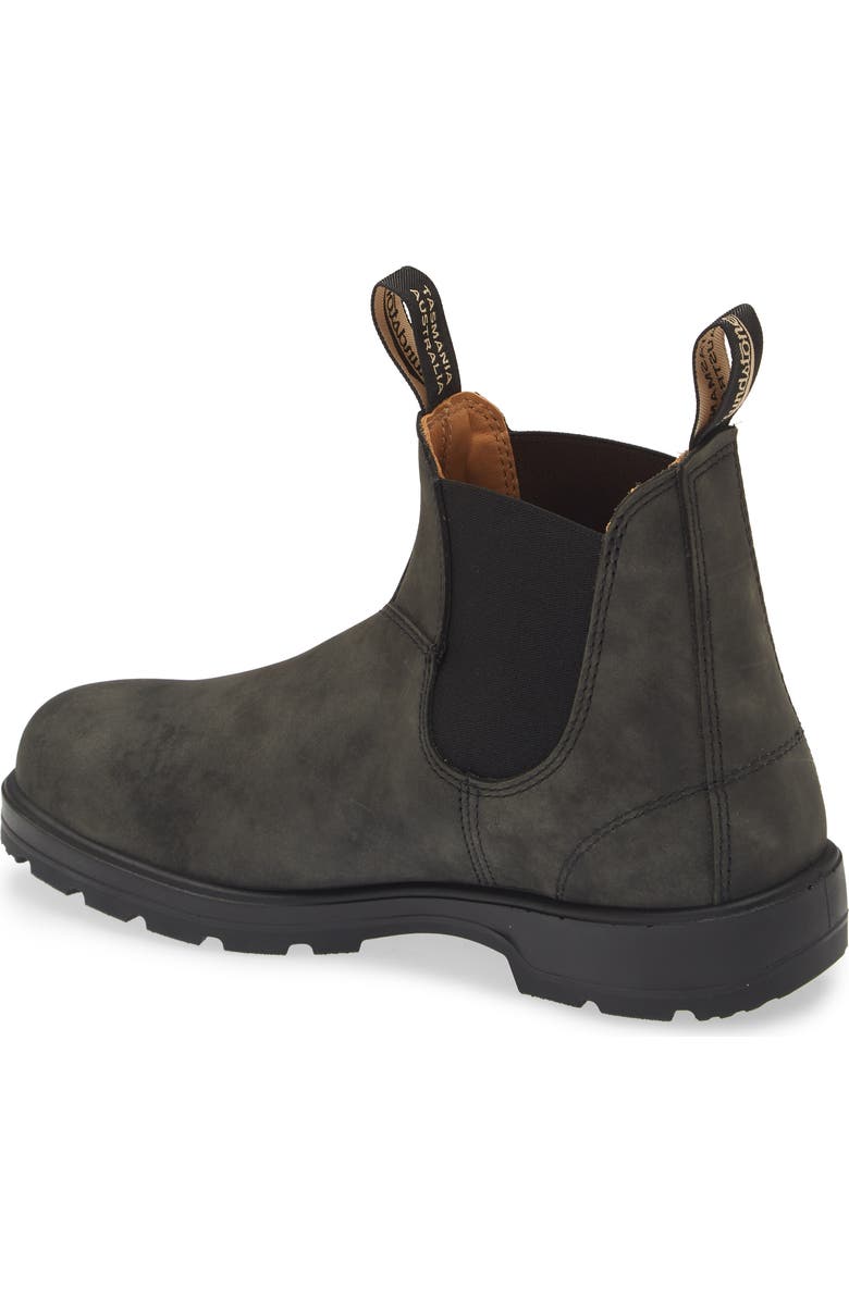 Blundstone Footwear Classic 587 Water Resistant Chelsea Boot, Alternate, color, Rustic Black
